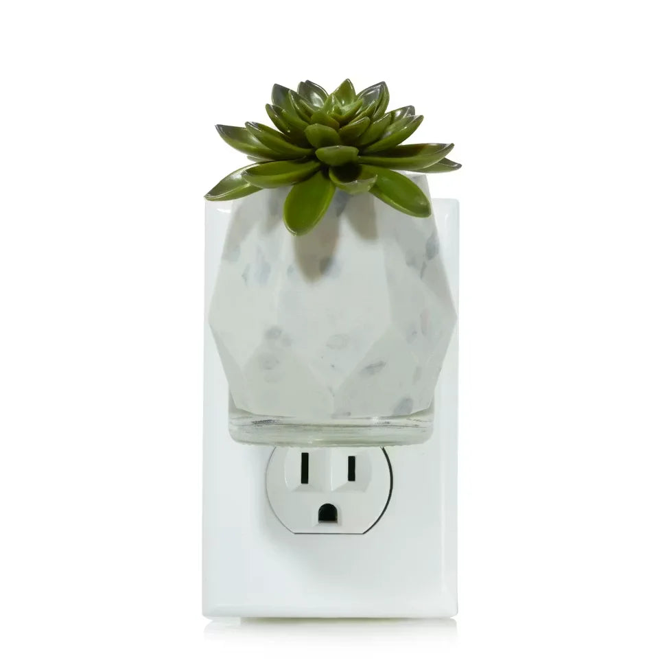 faceted-succulent-scentplug-diffuser-with-light