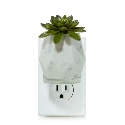 faceted-succulent-scentplug-diffuser-with-light