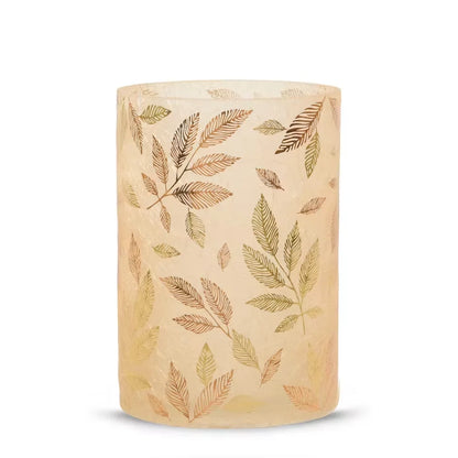 frosted-gold-jar-candle-holder