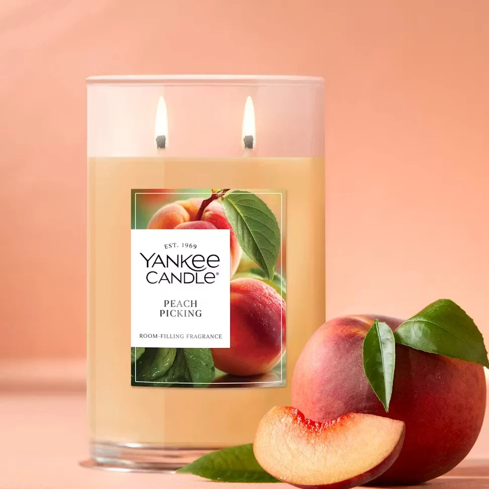 peach-picking