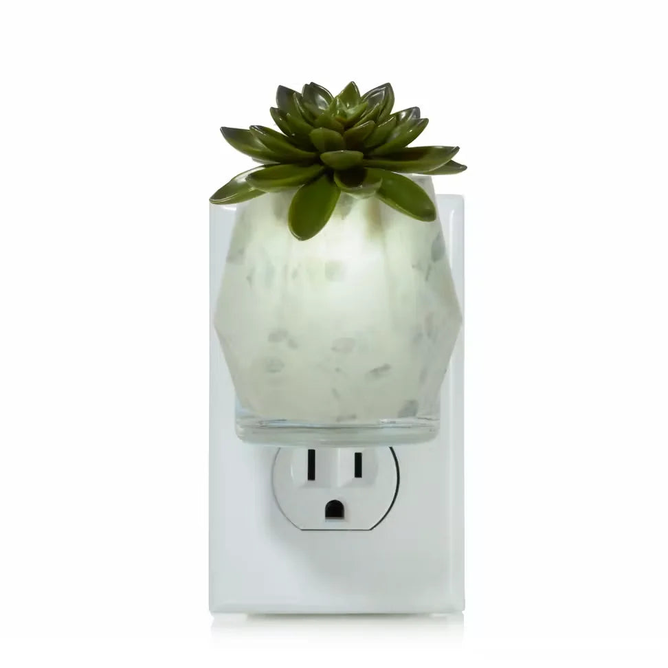 faceted-succulent-scentplug-diffuser-with-light